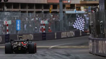 MONTE-CARLO, MONACO - JUNE 07: Race winner Andrea Kimi Antonelli of Italy driving the (12) Mercedes