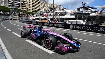 MONTE-CARLO, MONACO - JUNE 05: Pierre Gasly of France driving the (10) Alpine F1 A526 Mercedes on