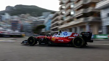 MONTE-CARLO, MONACO - JUNE 05: Lewis Hamilton of Great Britain driving the (44) Scuderia Ferrari