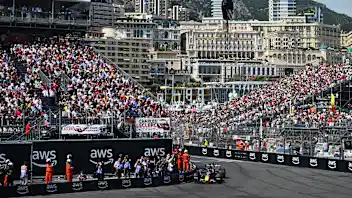 MONTE-CARLO, MONACO - JUNE 06: Max Verstappen of the Netherlands driving the (3) Oracle Red Bull