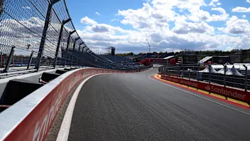 MADRID, SPAIN - SEPTEMBER 09: A general view of the circuit during previews ahead of the F1 Grand