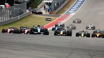 AUSTIN, TEXAS - OCTOBER 25: Andrea Kimi Antonelli of Italy driving the (12) Mercedes AMG Petronas