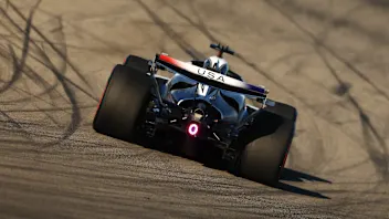 AUSTIN, TEXAS - OCTOBER 23: Sergio Perez of Mexico driving the (11) Cadillac F1 Team MAC-26 Ferrari