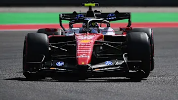 AUSTIN, TEXAS - OCTOBER 24: Lewis Hamilton of Great Britain driving the (44) Scuderia Ferrari SF-26
