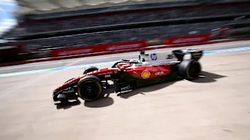 AUSTIN, TEXAS - OCTOBER 24: Charles Leclerc of Monaco driving the (16) Scuderia Ferrari SF-26 on