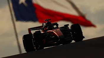 AUSTIN, TEXAS - OCTOBER 24: Lando Norris of Great Britain driving the (1) McLaren MCL40 Mercedes on