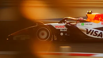 BAHRAIN, BAHRAIN - FEBRUARY 18: Liam Lawson of New Zealand driving the (30) Visa Cash App Racing