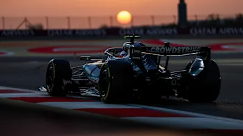 BAHRAIN, BAHRAIN - FEBRUARY 19: Andrea Kimi Antonelli of Italy driving the (12) Mercedes AMG