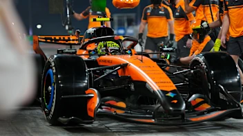 BAHRAIN, BAHRAIN - FEBRUARY 20: Lando Norris of Great Britain driving the (1) McLaren MCL40