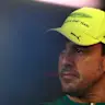 BUDAPEST, HUNGARY - JULY 23: Fernando Alonso of Spain and Aston Martin F1 Team looks on in the
