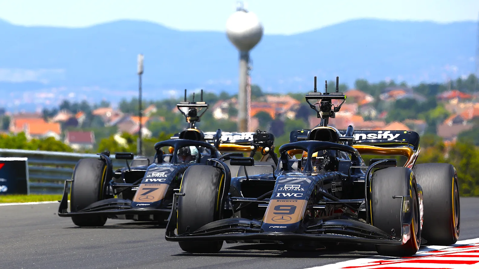 HUNGARORING, HUNGARY - JULY 22: APXGP during the Hungarian GP at Hungaroring on Saturday July 22, 2023 in Budapest, Hungary. (Photo by Glenn Dunbar/LAT Images)