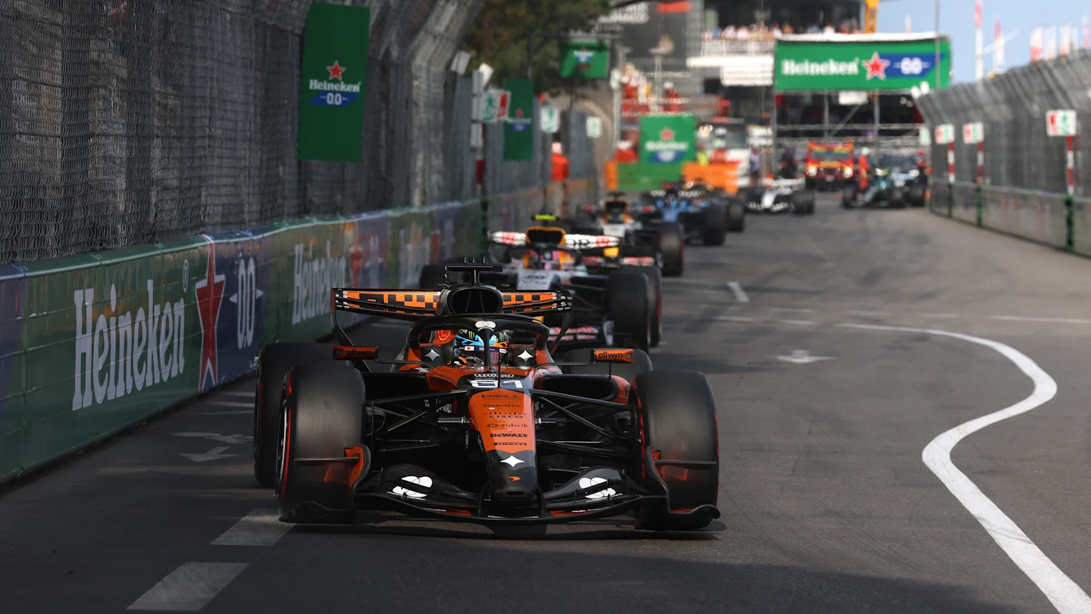 MONTE-CARLO, MONACO - JUNE 07: Oscar Piastri of Australia driving the (81) McLaren MCL40 Mercedes