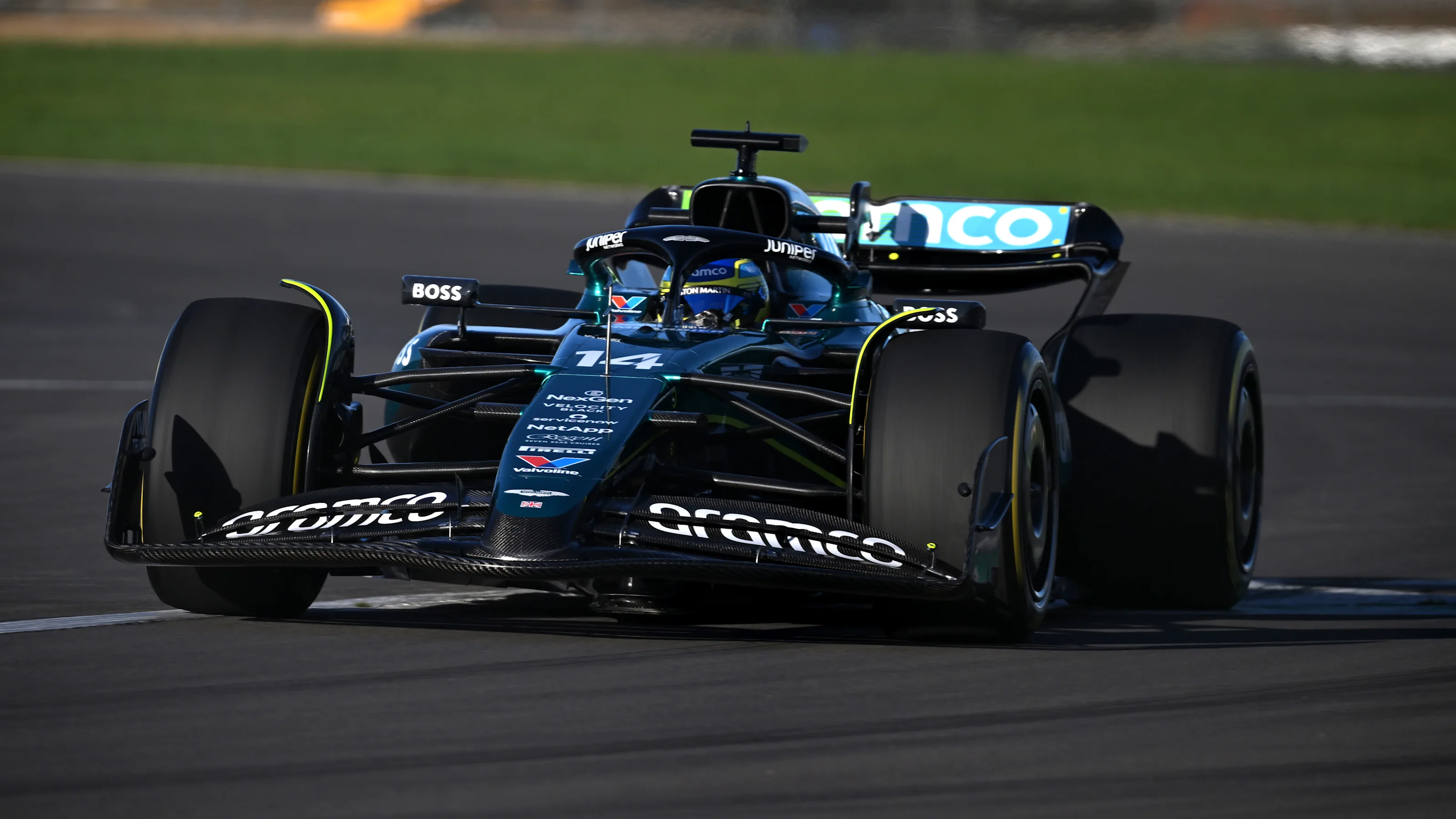 action, Silverstone Circuit, F12403a, F1, GP, Great Britain
Fernando Alonso, Aston Martin AMR24