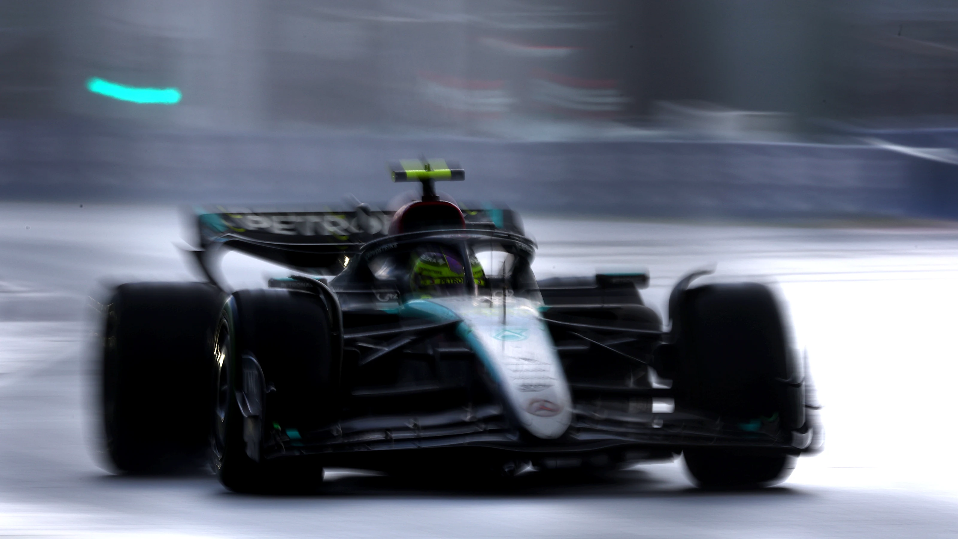 MONTREAL, QUEBEC - JUNE 09: Lewis Hamilton of Great Britain driving the (44) Mercedes AMG Petronas