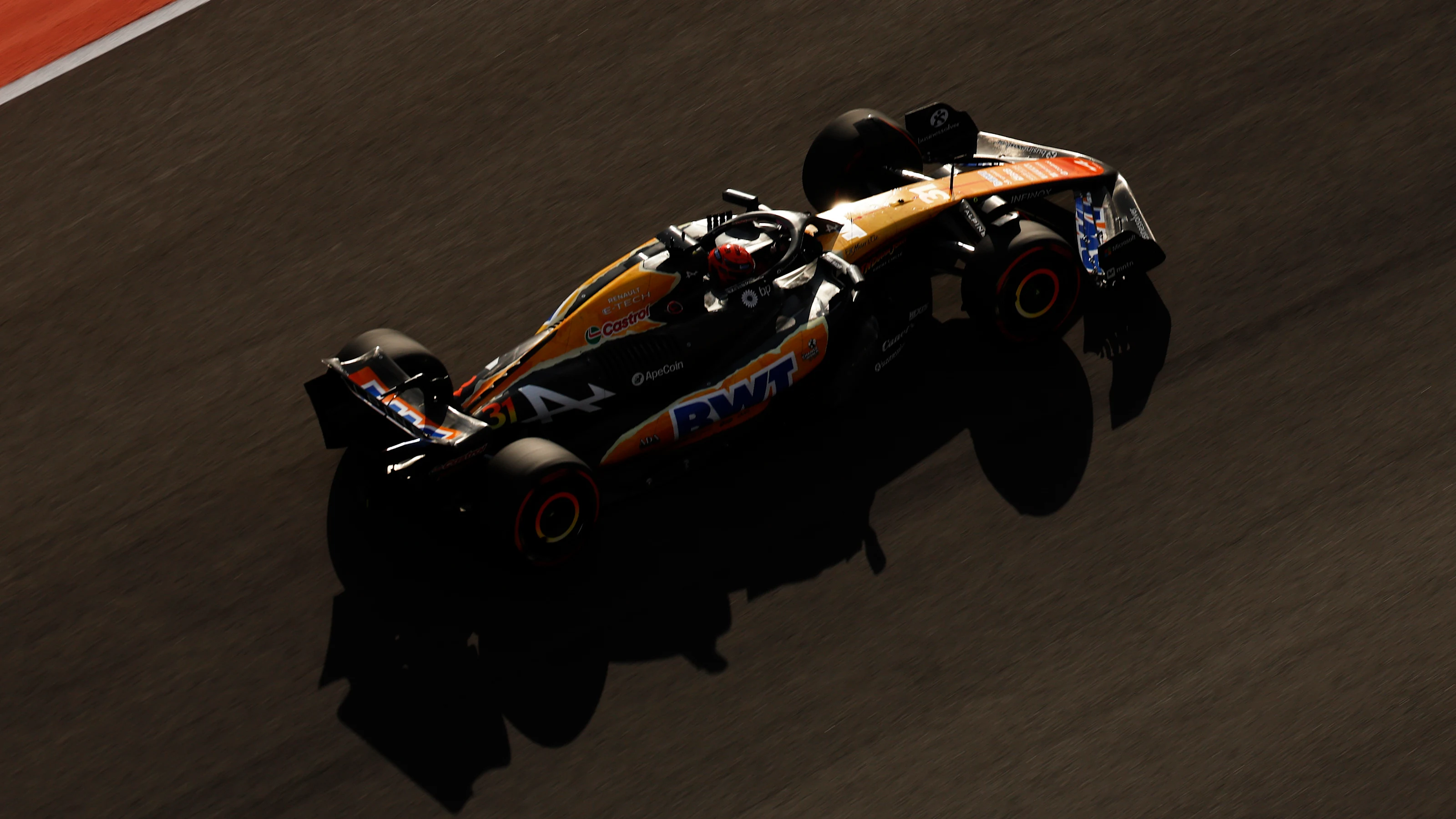 AUSTIN, TEXAS - OCTOBER 19: Esteban Ocon of France driving the (31) Alpine F1 A524 Renault on track