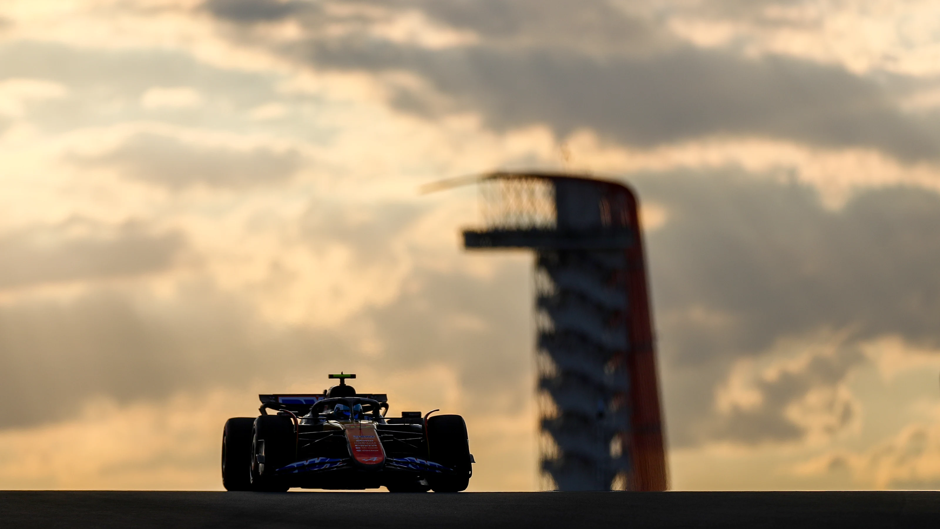 AUSTIN, TEXAS - OCTOBER 19: Pierre Gasly of Alpine and France  during qualifying ahead of the F1