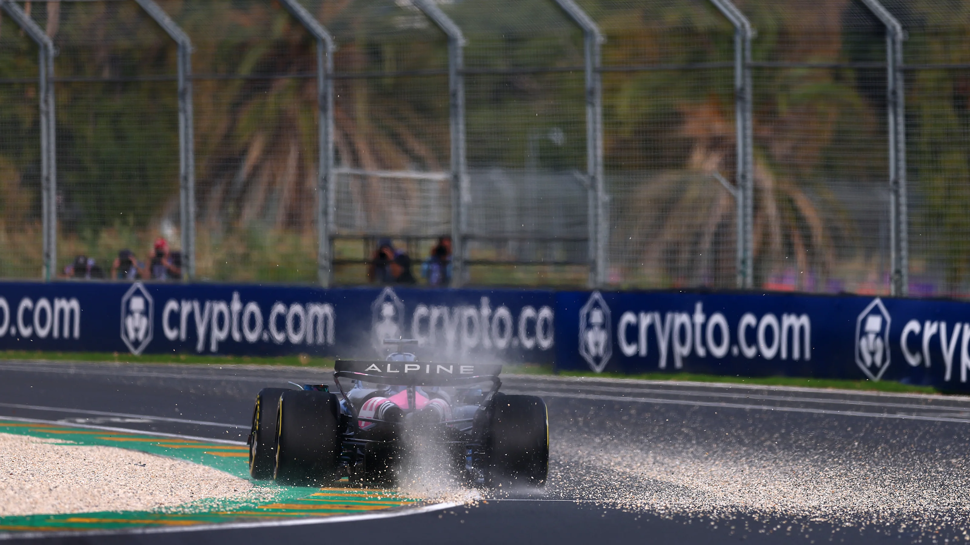 MELBOURNE, AUSTRALIA - MARCH 14: Pierre Gasly of France driving the (10) Alpine F1 A525 Renault on