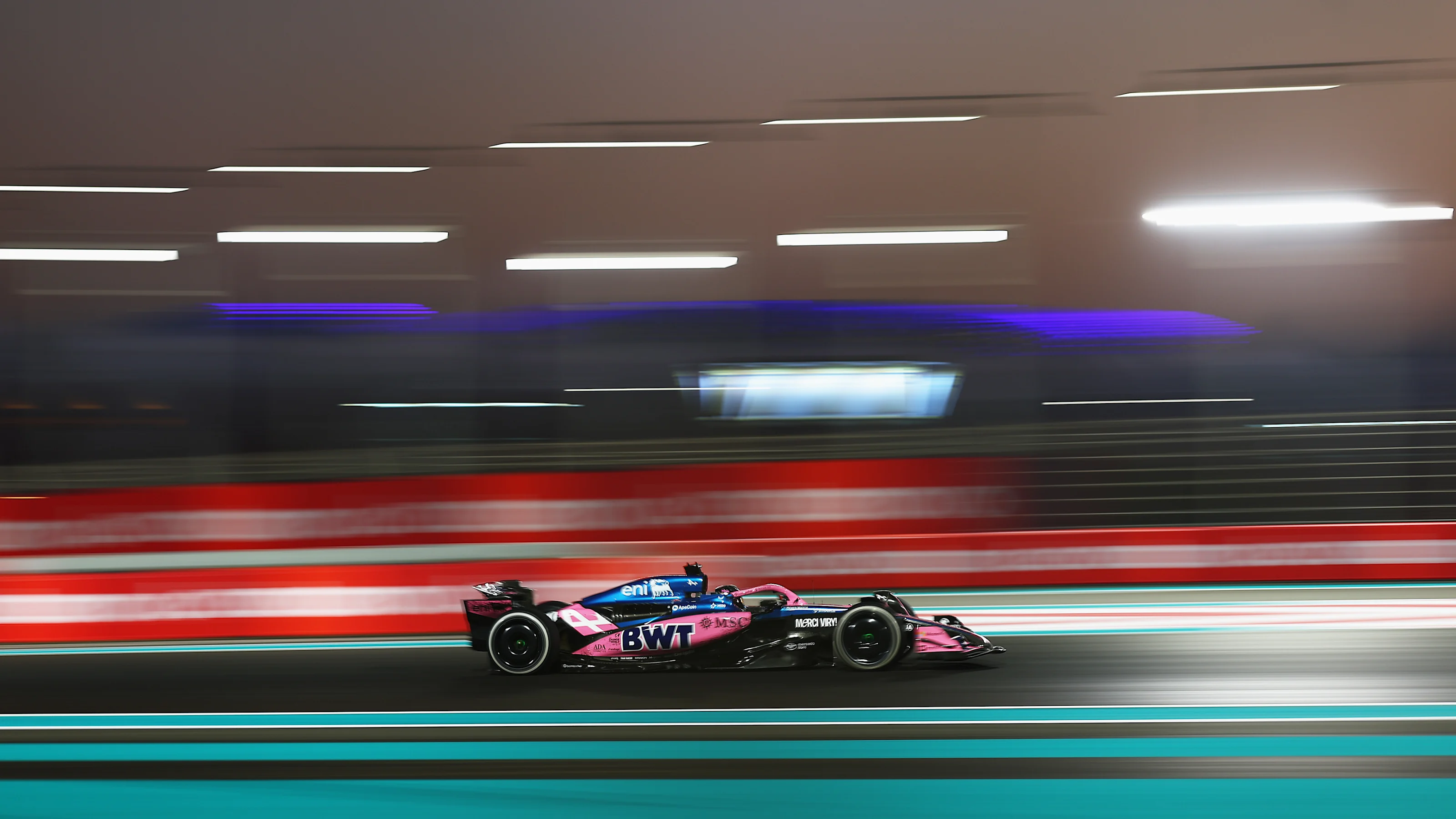 ABU DHABI, UNITED ARAB EMIRATES - DECEMBER 07: Pierre Gasly of France driving the (10) Alpine F1