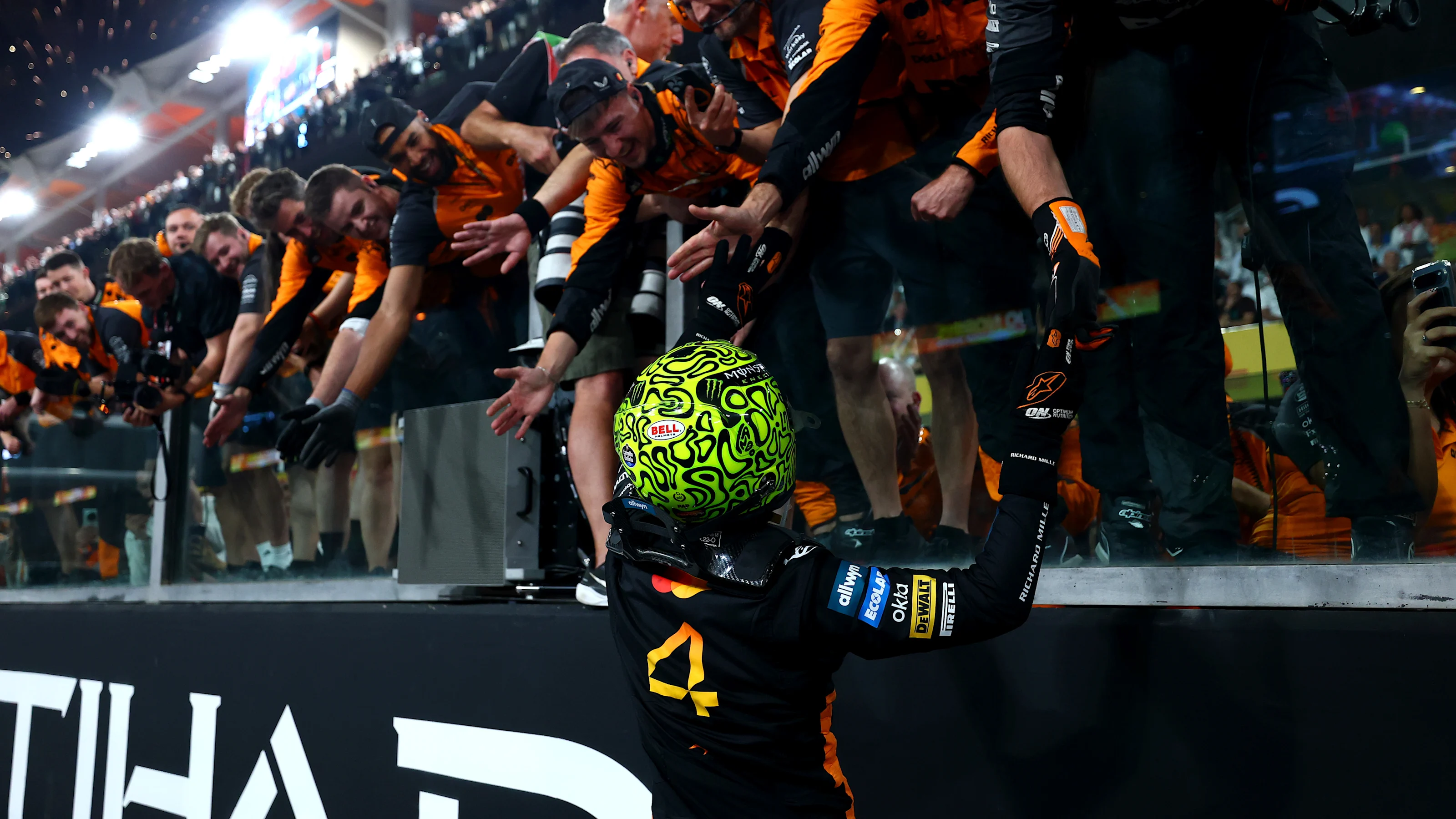 ABU DHABI, UNITED ARAB EMIRATES - DECEMBER 07: 2025 F1 World Drivers Champion and Third placed
