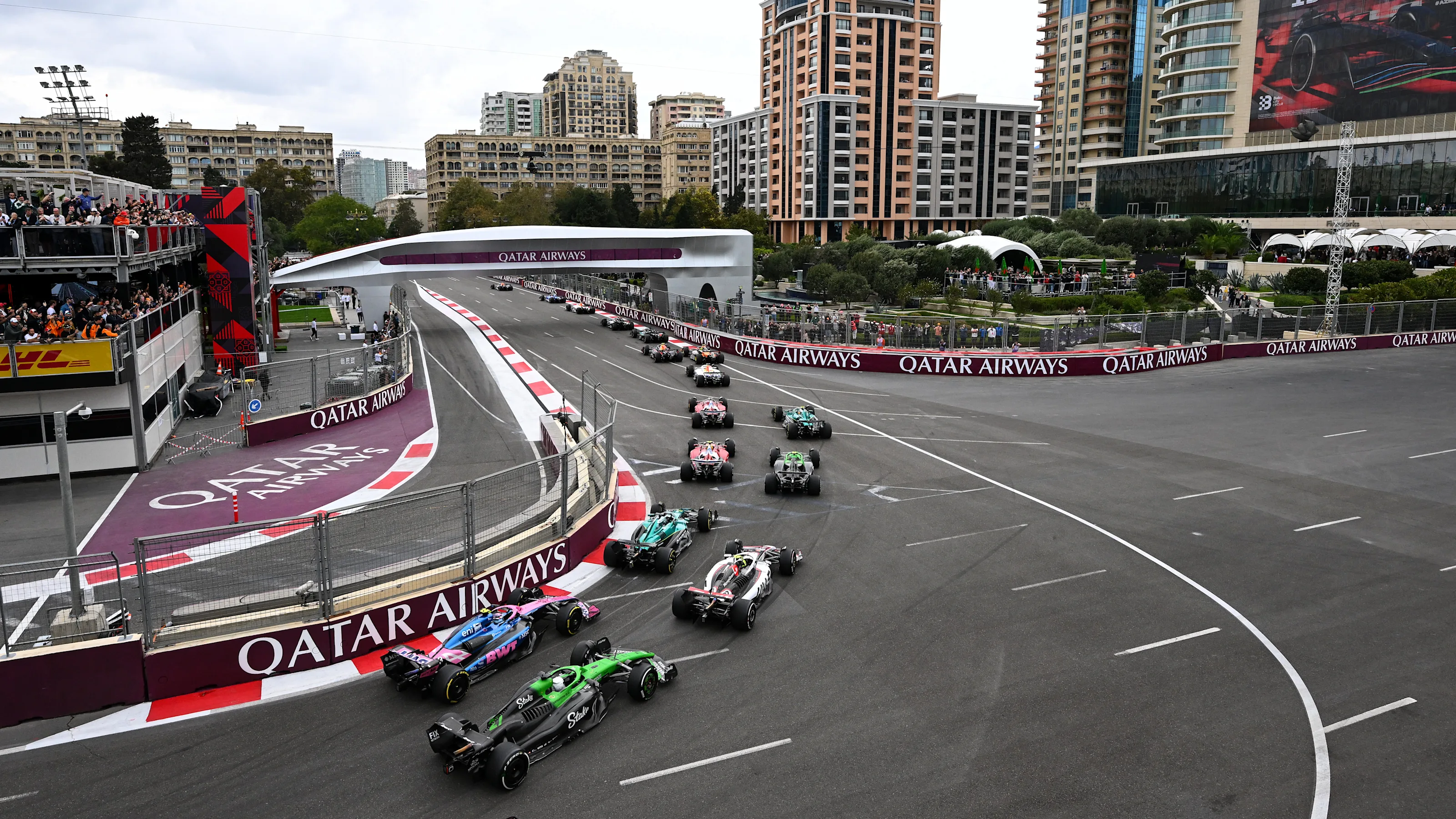 BAKU, AZERBAIJAN - SEPTEMBER 21: Nico Hulkenberg of Germany driving the (27) Kick Sauber C45