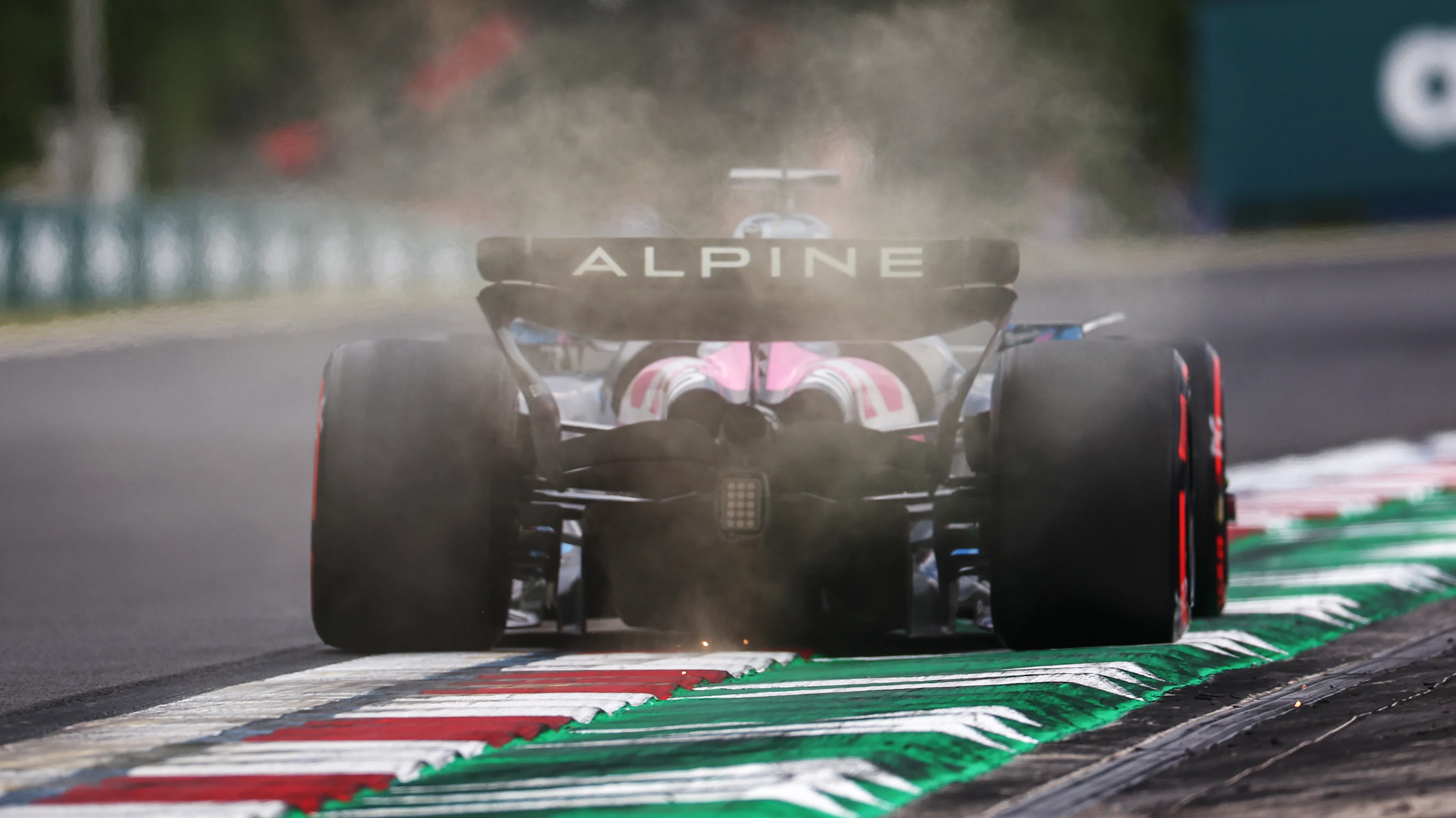 BUDAPEST, HUNGARY - AUGUST 02: Pierre Gasly of France driving the (10) Alpine F1 A525 Renault on