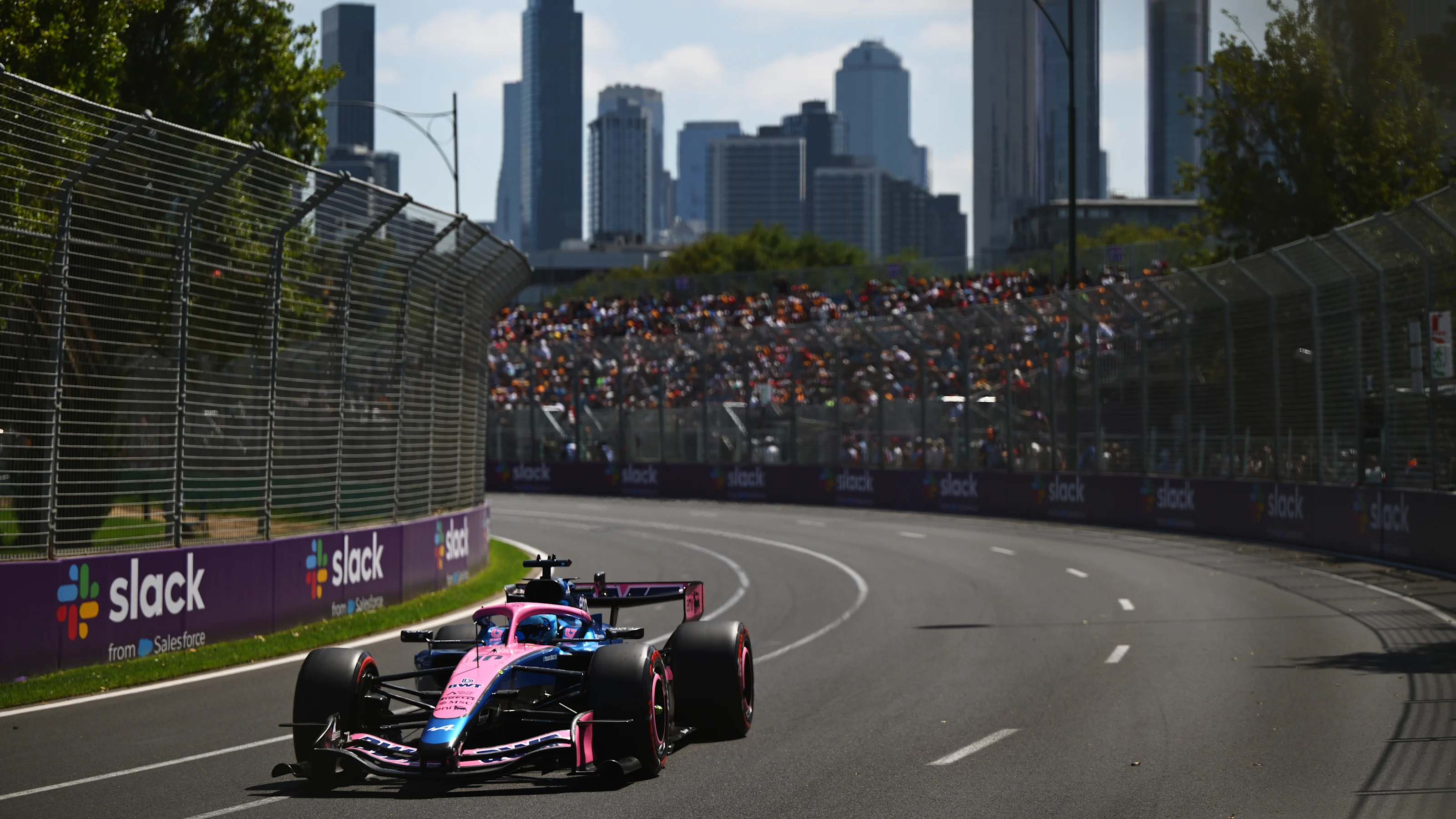 MELBOURNE, AUSTRALIA - MARCH 06: Pierre Gasly of France driving the (10) Alpine F1 A526 Mercedes on