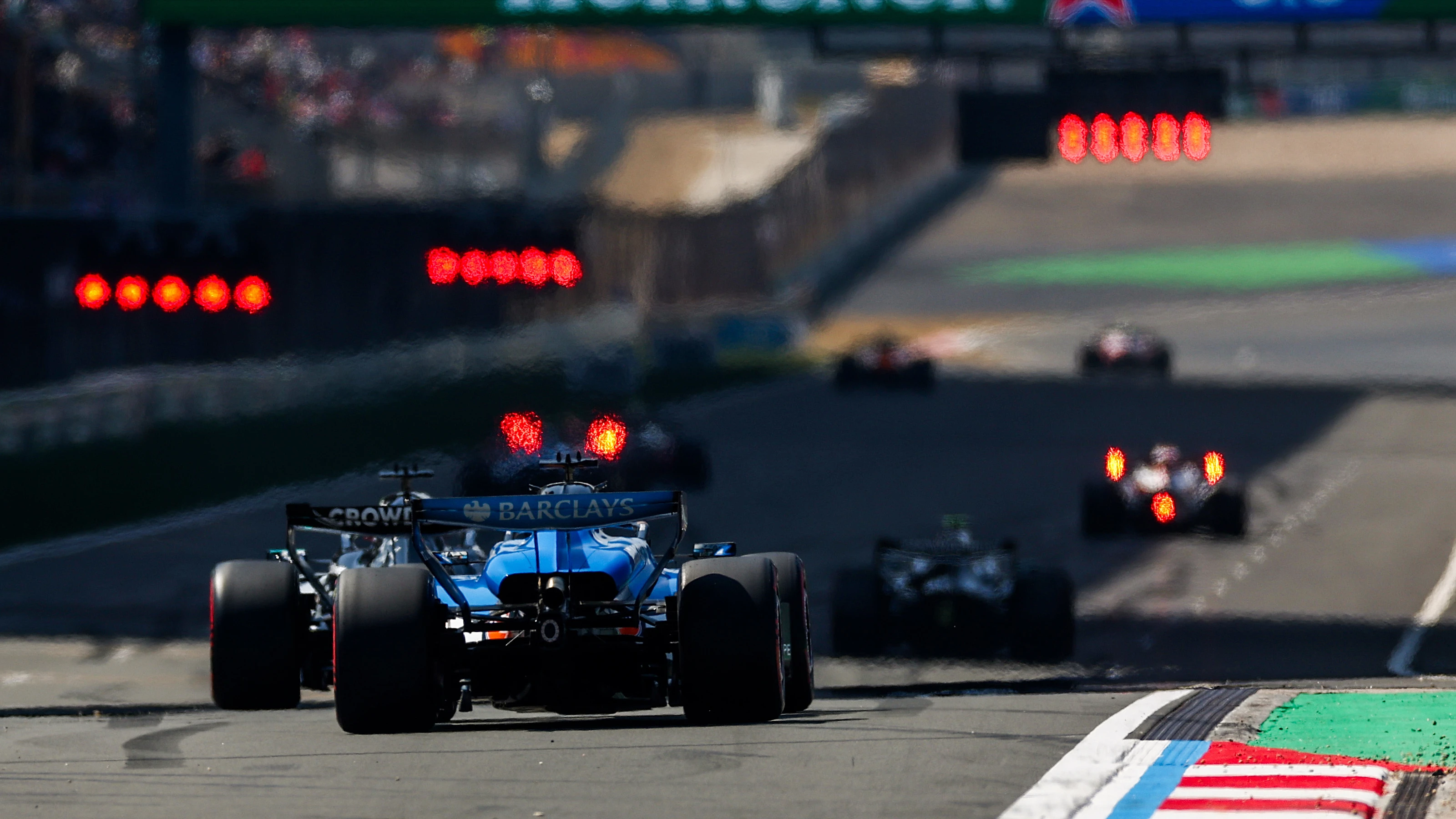 SHANGHAI, CHINA - MARCH 13: Alexander Albon of Thailand driving the (23) Williams FW48 Mercedes on