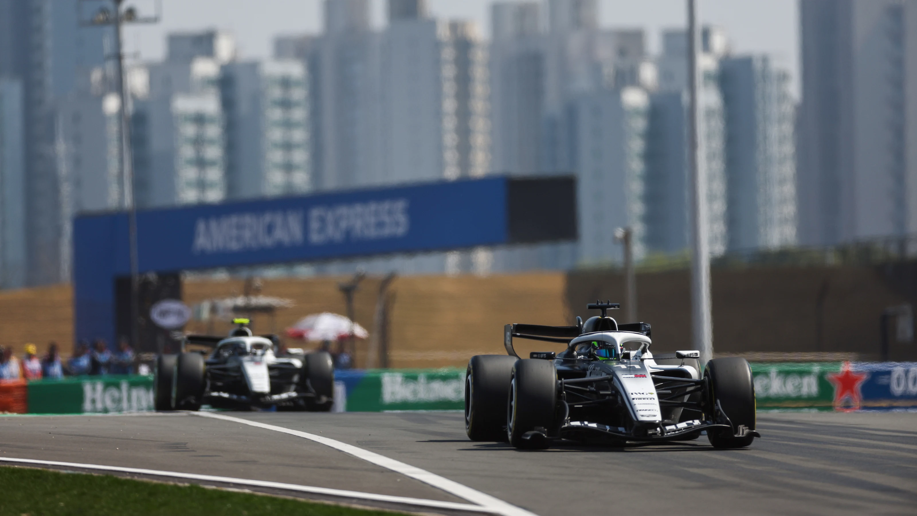 SHANGHAI, CHINA - MARCH 14: Sergio Perez of Mexico driving the (11) Cadillac F1 Team MAC-26 Ferrari