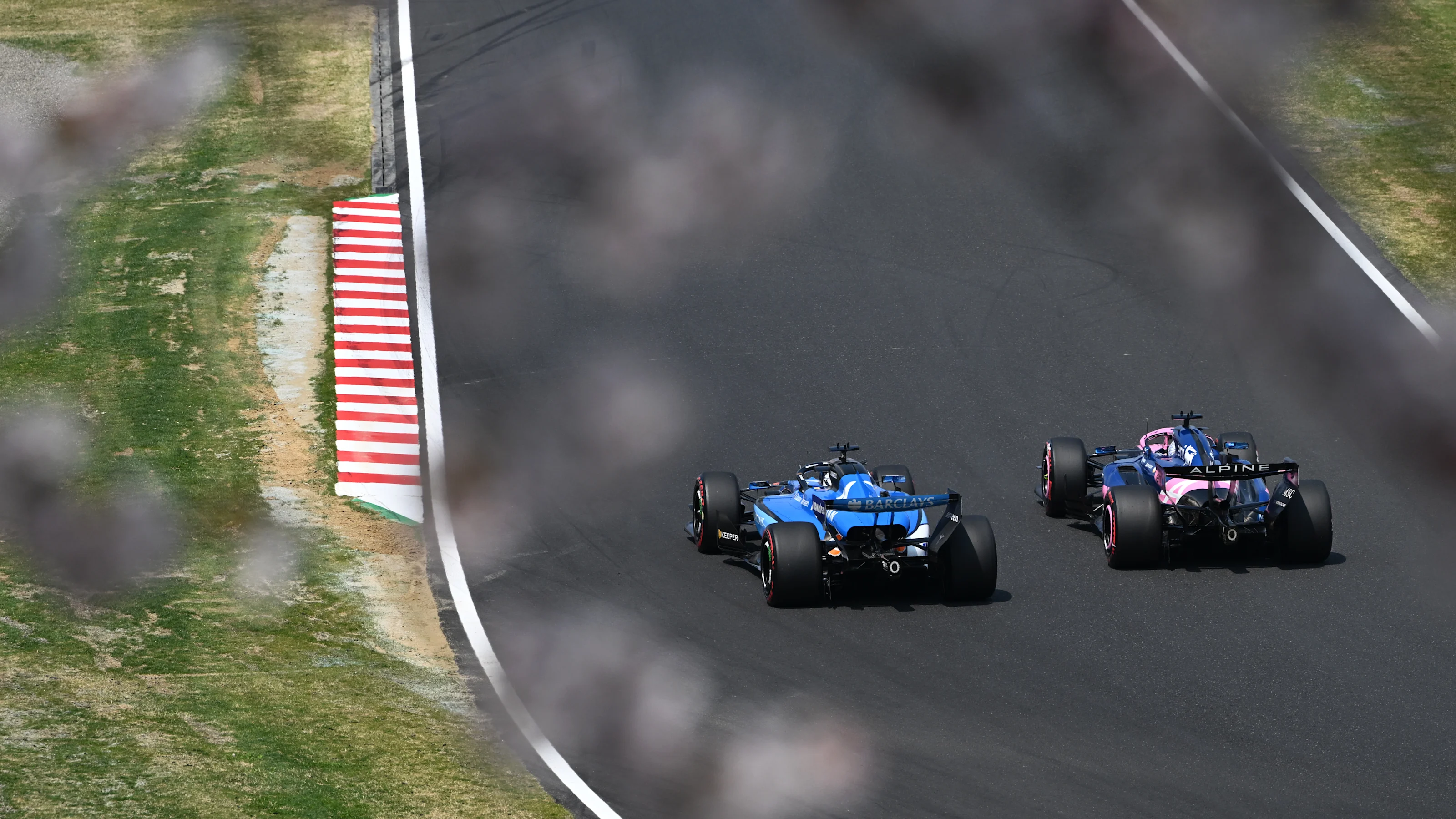 SUZUKA, JAPAN - MARCH 28: Pierre Gasly of France driving the (10) Alpine F1 A526 Mercedes and