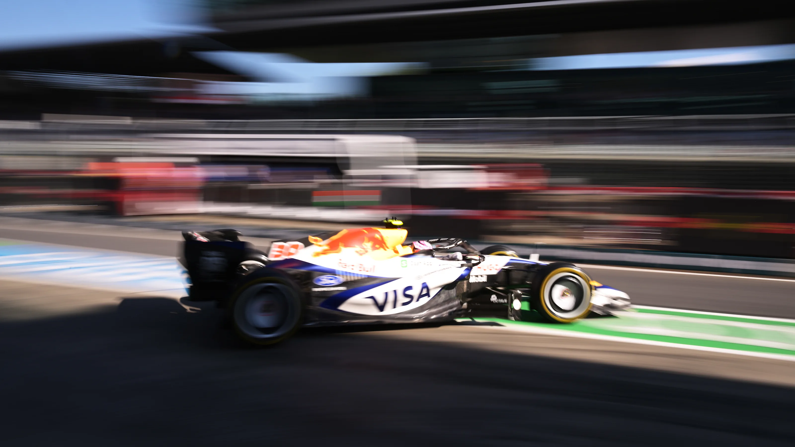 SPIELBERG, AUSTRIA - JUNE 26: Liam Lawson of New Zealand driving the (30) Visa Cash App Racing