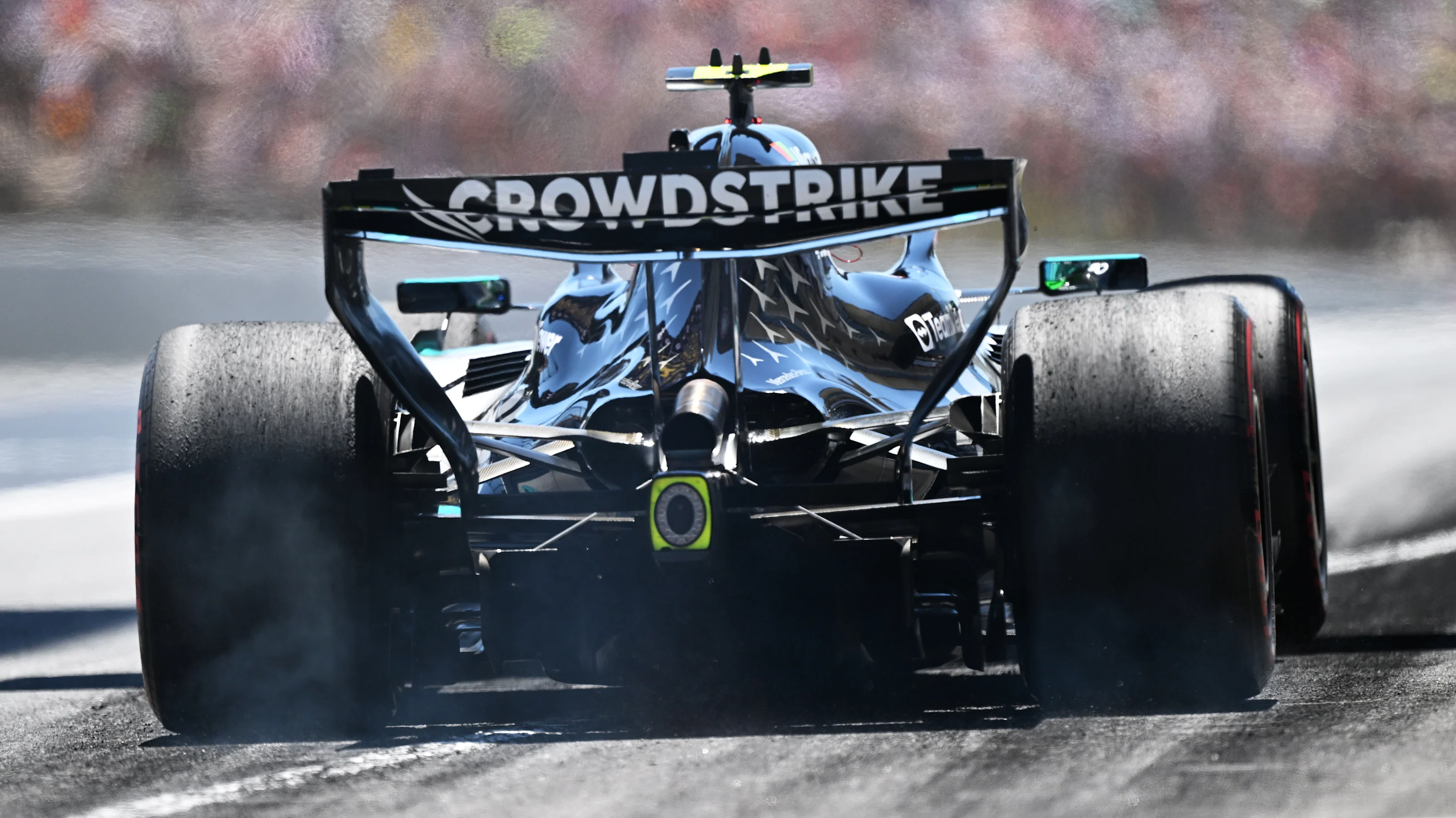 BARCELONA, SPAIN - JUNE 12: Frederik Vesti of Denmark driving the (72) Mercedes AMG Petronas F1