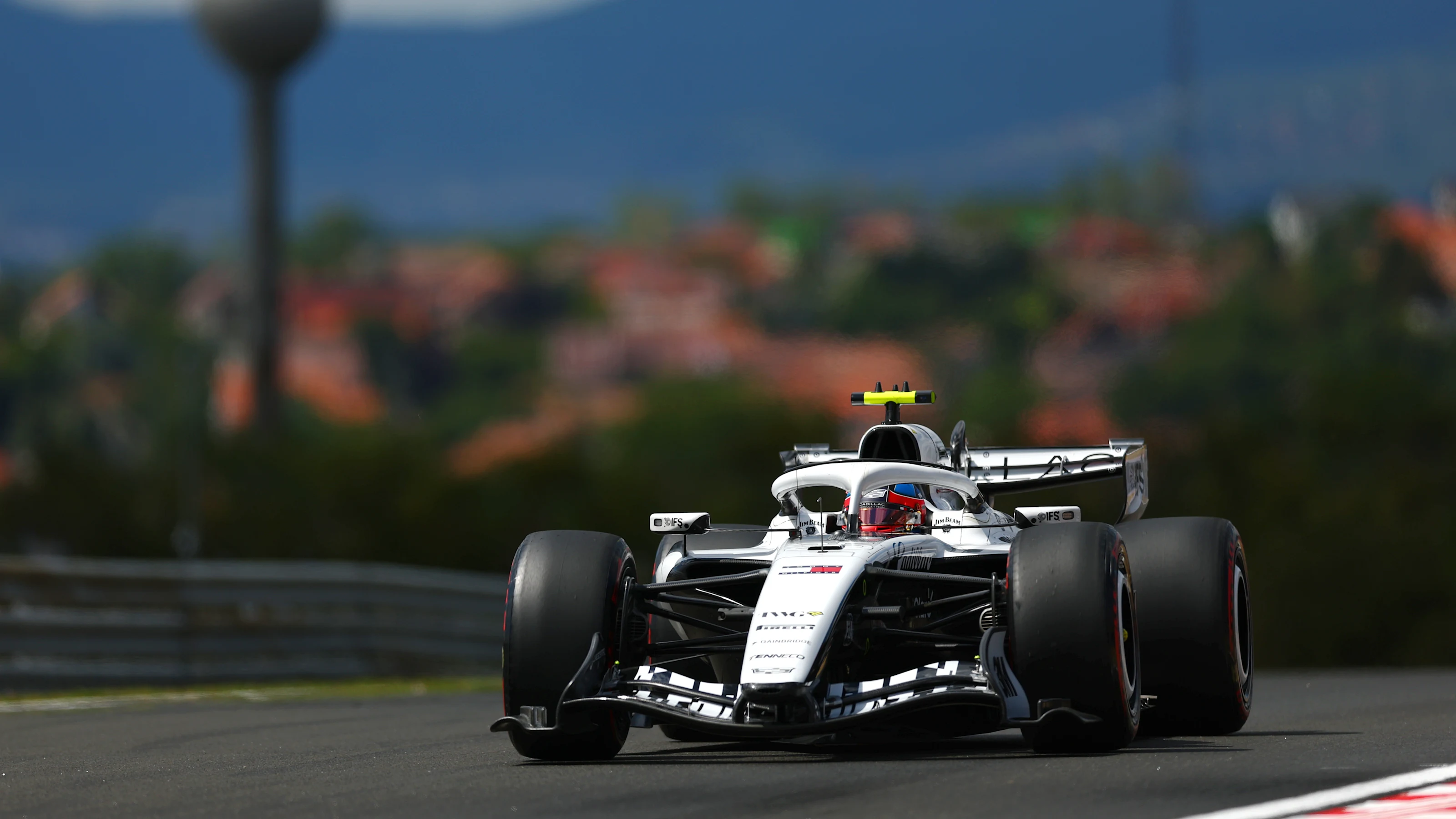 BUDAPEST, HUNGARY - JULY 24: Colton Herta of United States driving the (25) Cadillac F1 Team MAC-26