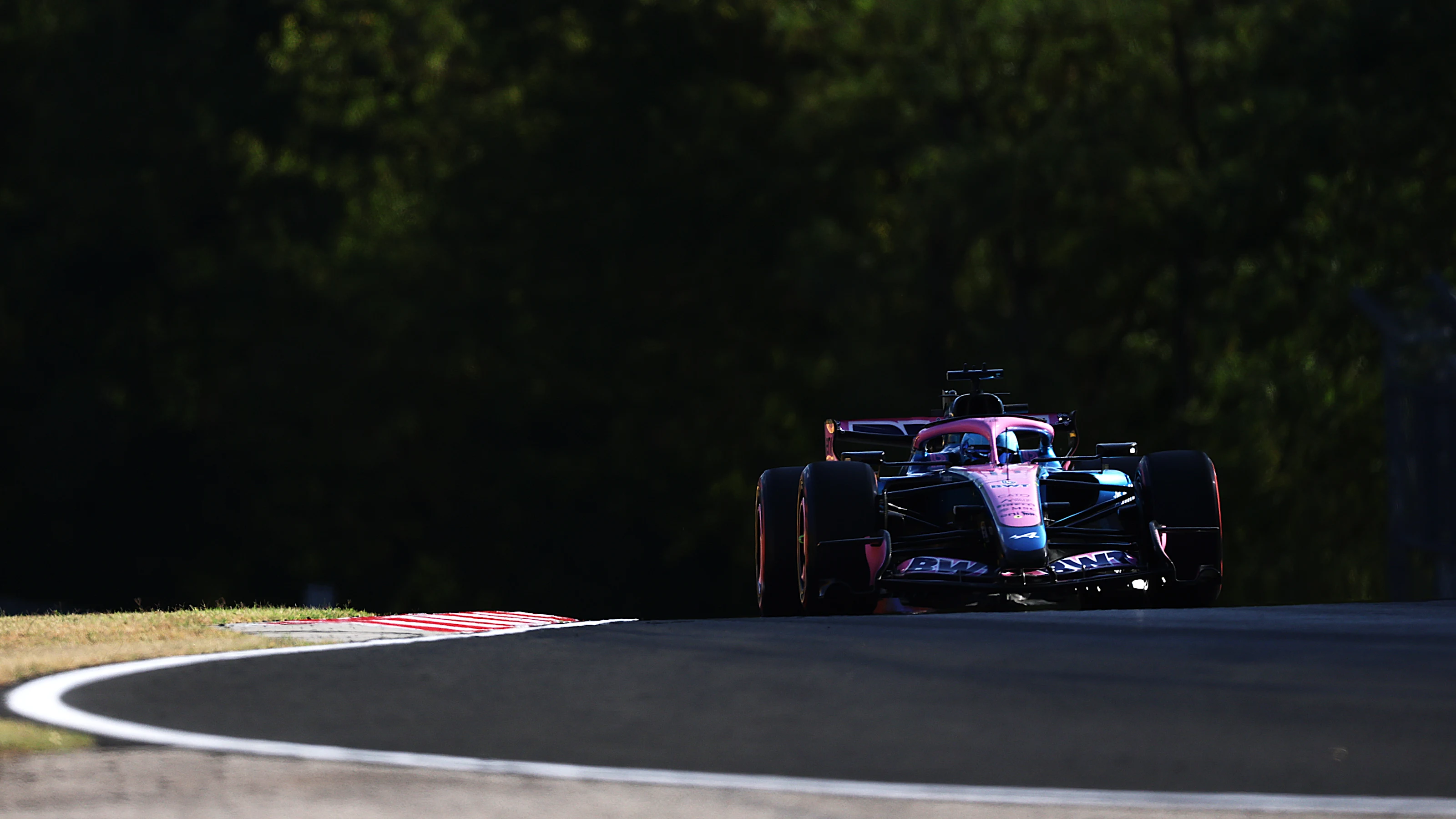 BUDAPEST, HUNGARY - JULY 24: Pierre Gasly of France driving the (10) Alpine F1 A526 Mercedes on