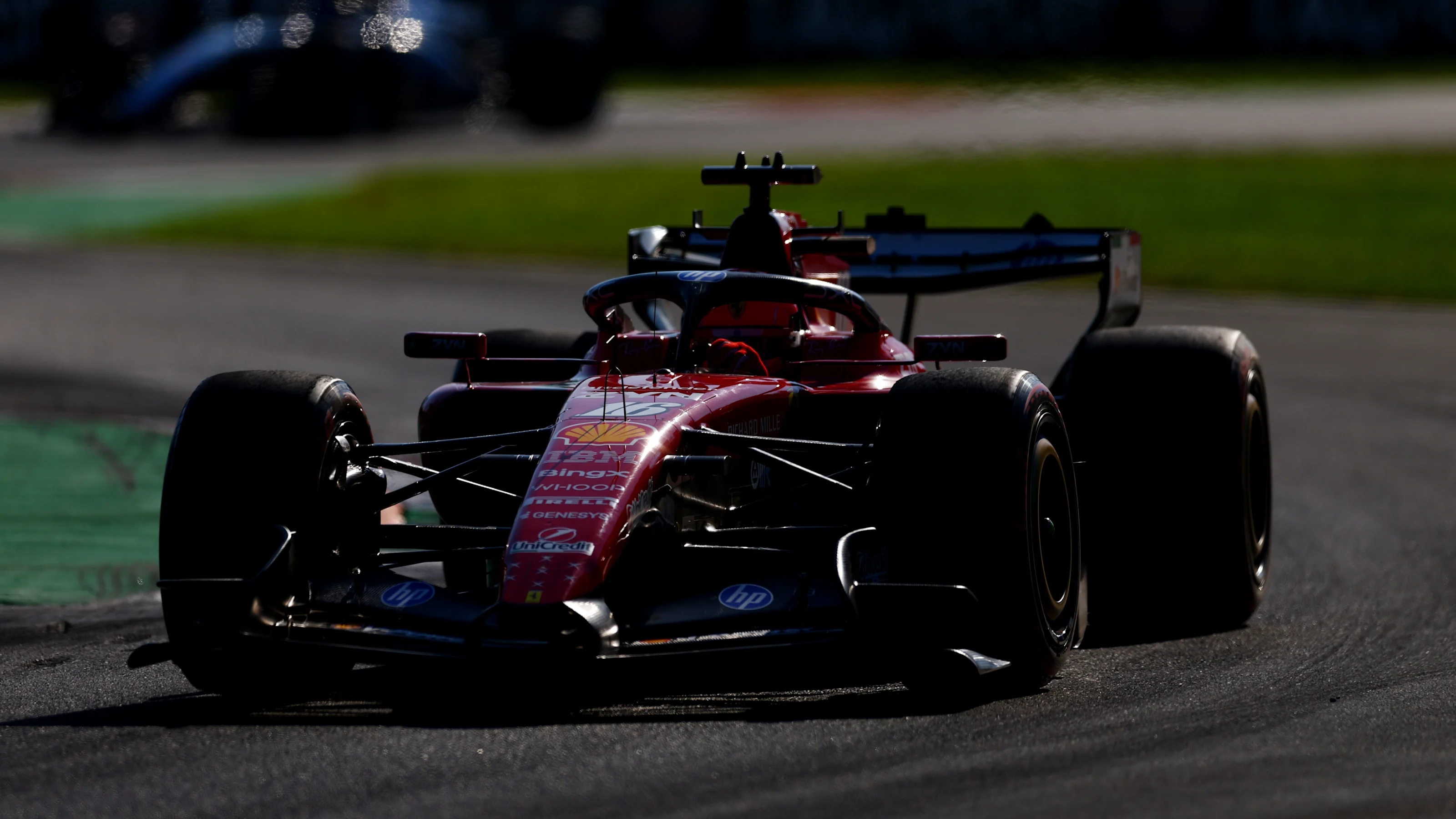 MONZA, ITALY - SEPTEMBER 04: Charles Leclerc of Monaco driving the (16) Scuderia Ferrari SF-26 on
