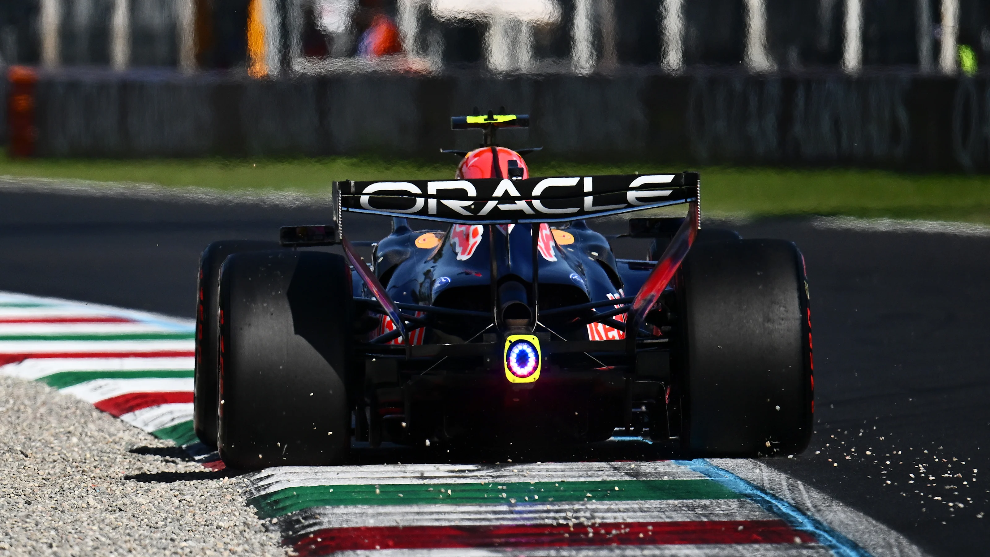 MONZA, ITALY - SEPTEMBER 05: Liam Lawson of New. Zealand driving the (30) Oracle Red Bull Racing