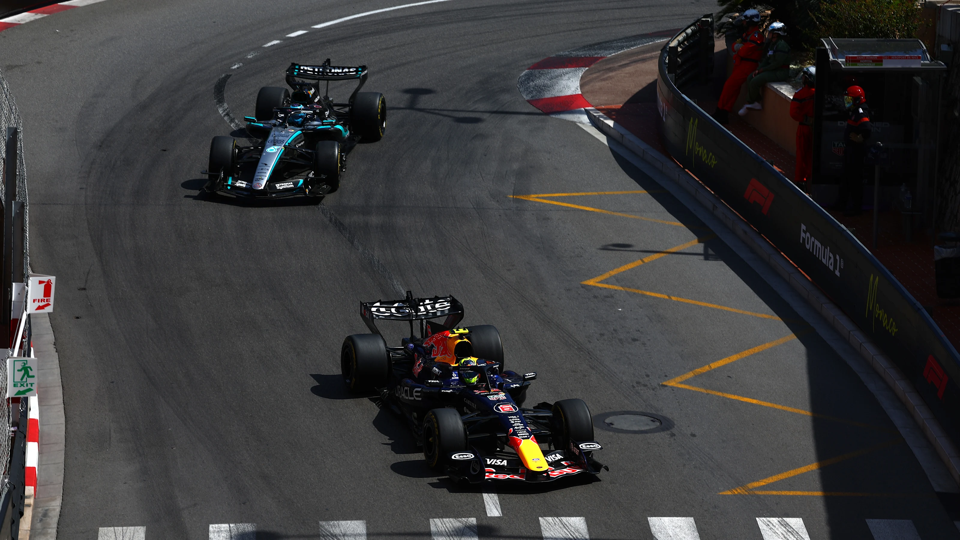MONTE-CARLO, MONACO - JUNE 07: Isack Hadjar of France driving the (6) Oracle Red Bull Racing RB22