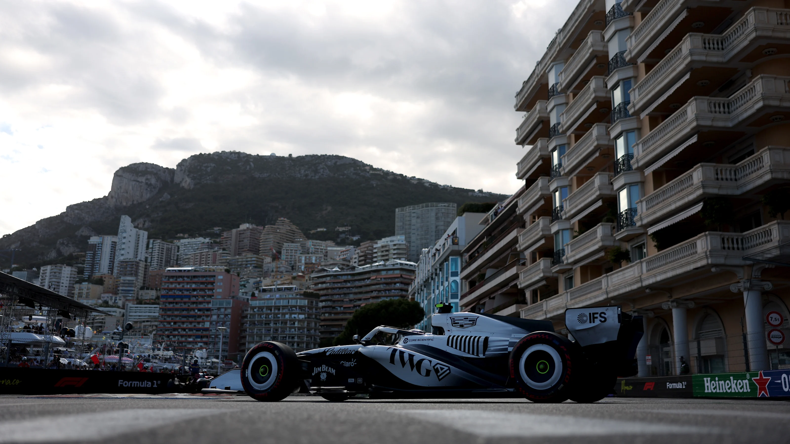 MONTE-CARLO, MONACO - JUNE 05: Valtteri Bottas of Finland driving the (77) Cadillac F1 Team MAC-26