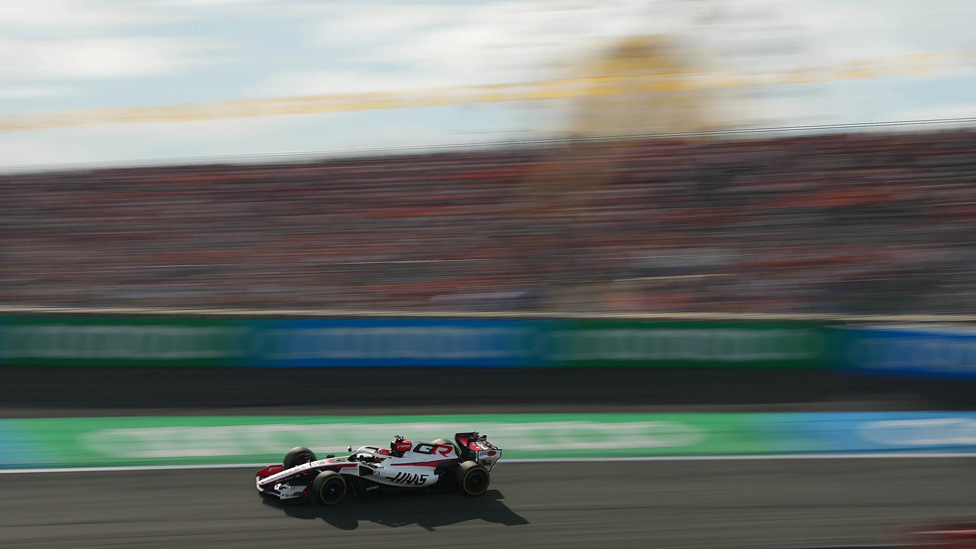 ZANDVOORT, NETHERLANDS - AUGUST 21: Esteban Ocon of France driving the (31) Haas F1 VF-26 Ferrari