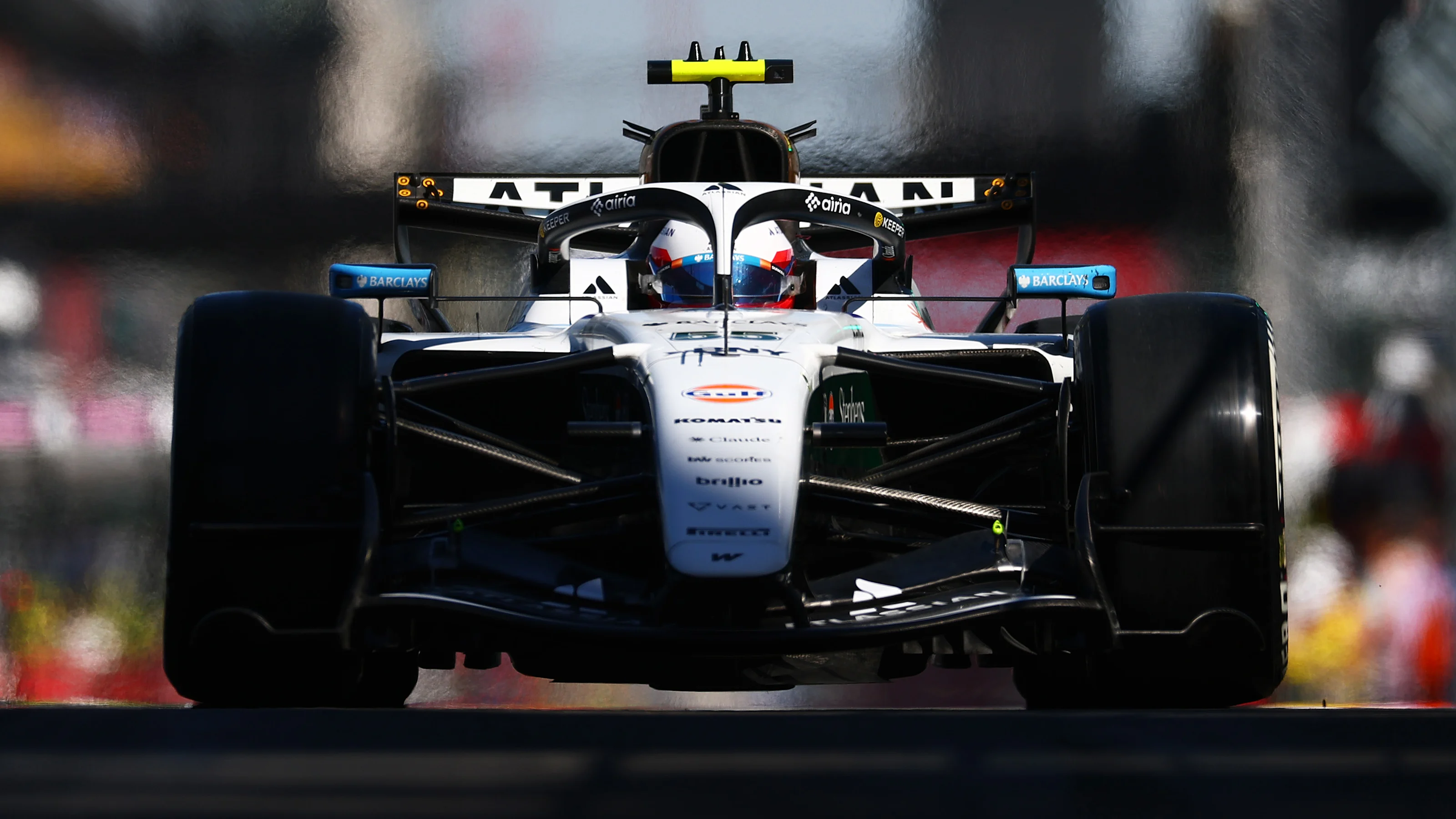 MADRID, SPAIN - SEPTEMBER 13: Carlos Sainz of Spain driving the (55) Williams FW48 Mercedes in the