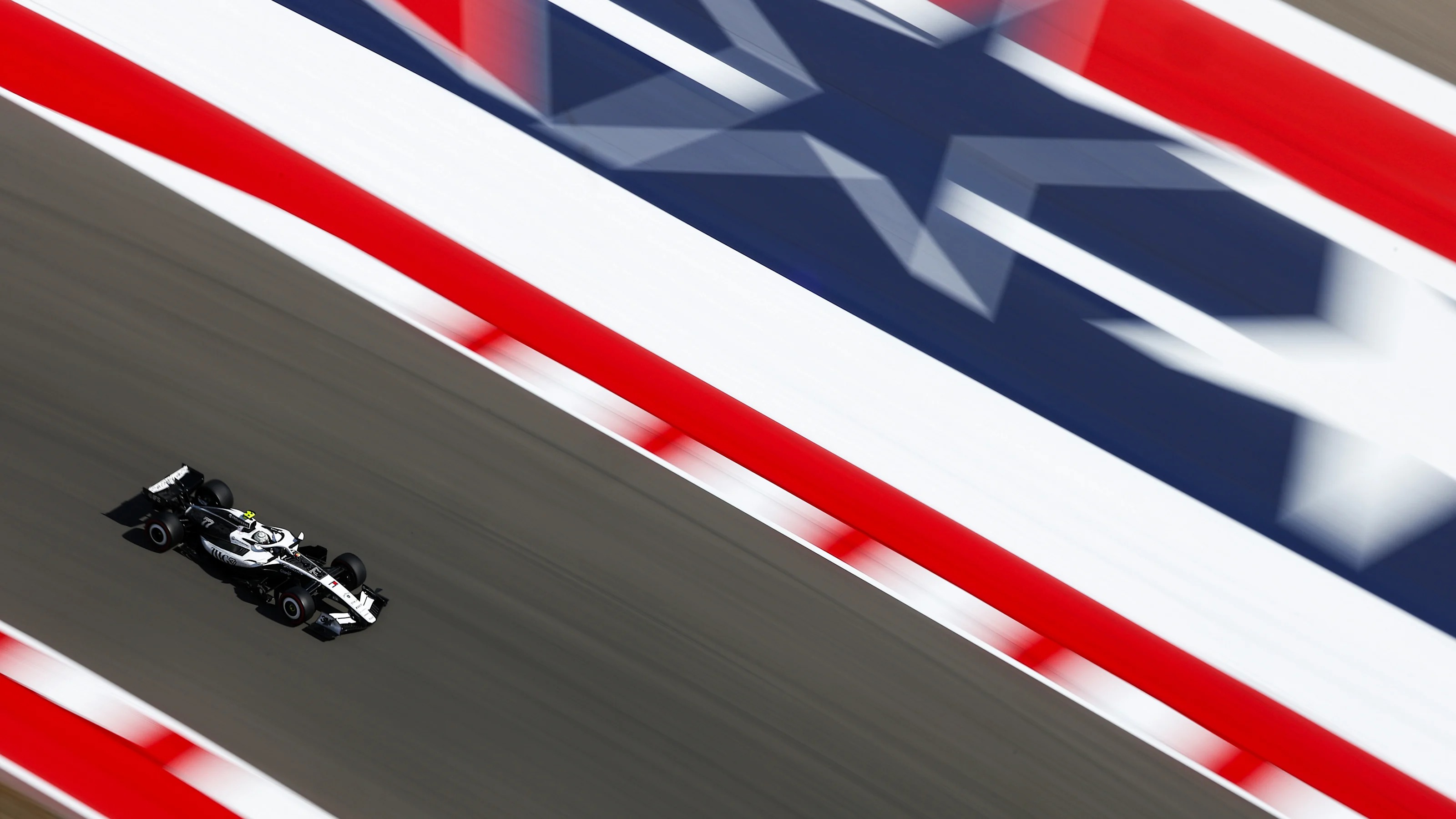 AUSTIN, TEXAS - OCTOBER 24: Valtteri Bottas of Finland driving the (77) Cadillac F1 Team MAC-26