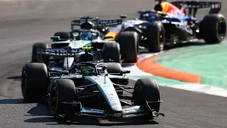 MONZA, ITALY - SEPTEMBER 06: Andrea Kimi Antonelli of Italy driving the (12) Mercedes AMG Petronas