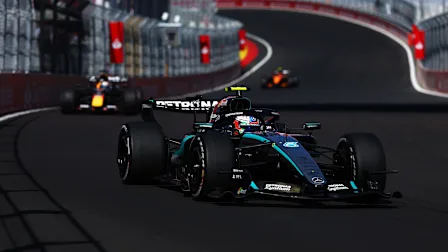 MADRID, SPAIN - SEPTEMBER 13: Andrea Kimi Antonelli of Italy driving the (12) Mercedes AMG Petronas