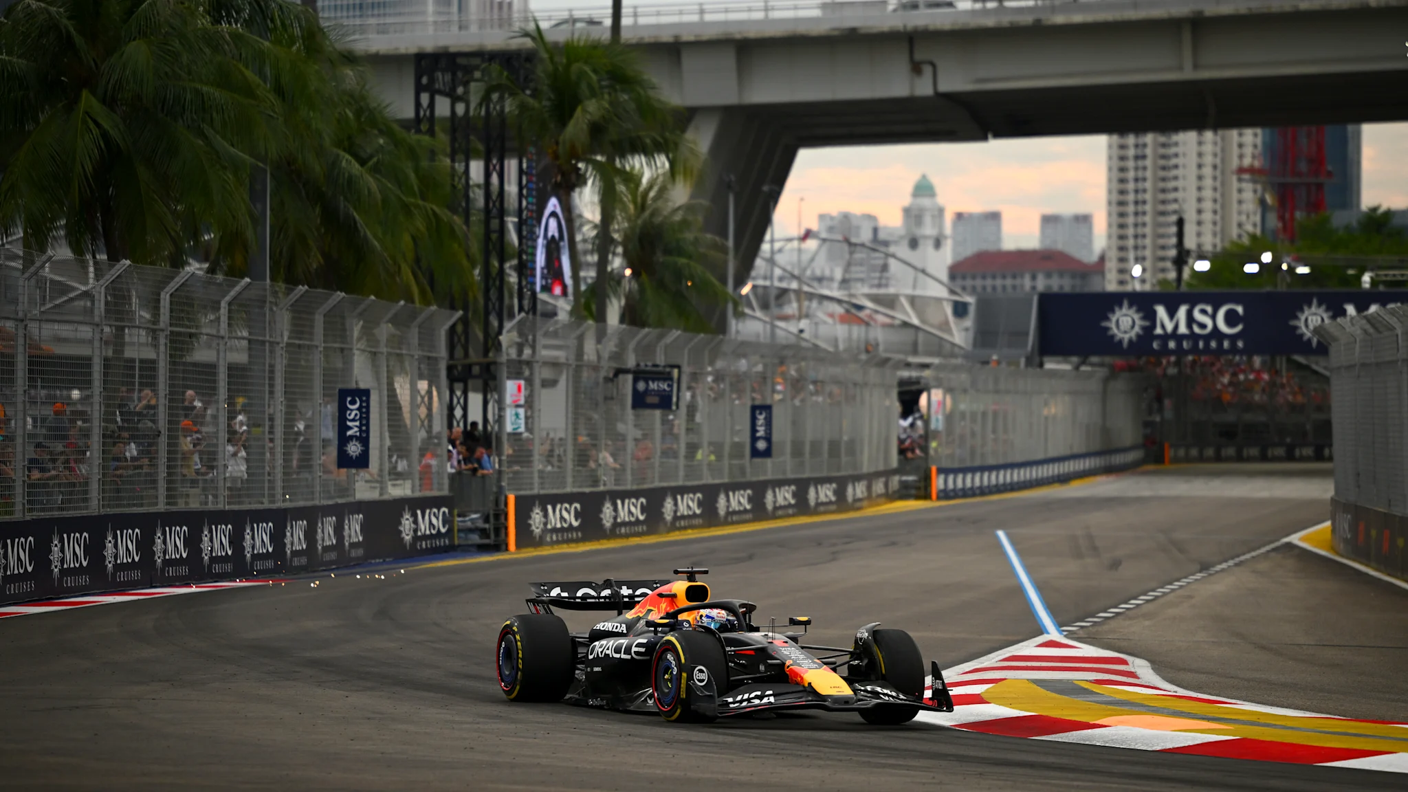 Catch up on FP3 in Singapore as Verstappen heads Piastri