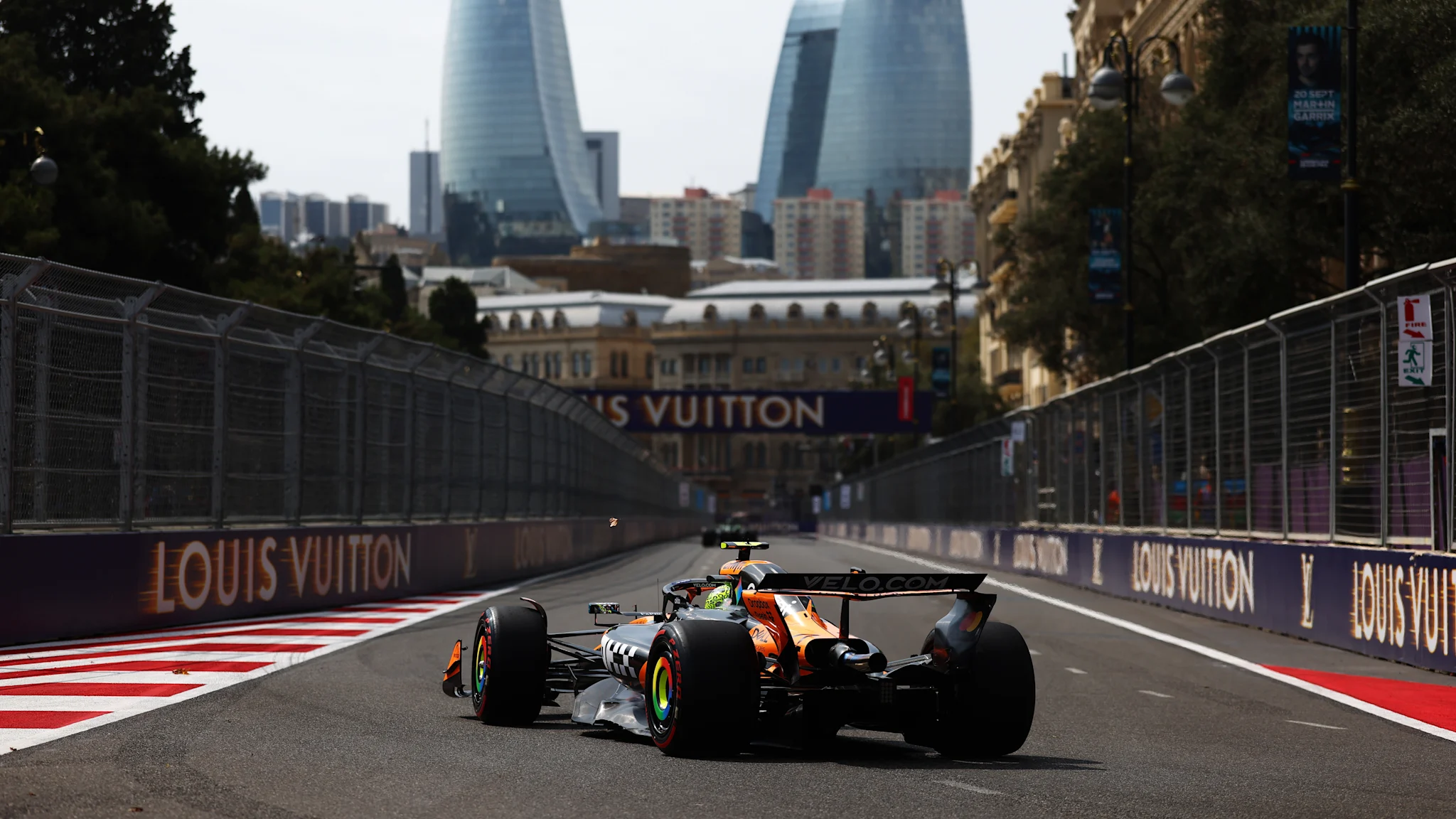 Norris leads Piastri and Leclerc in first Azerbaijan GP practice