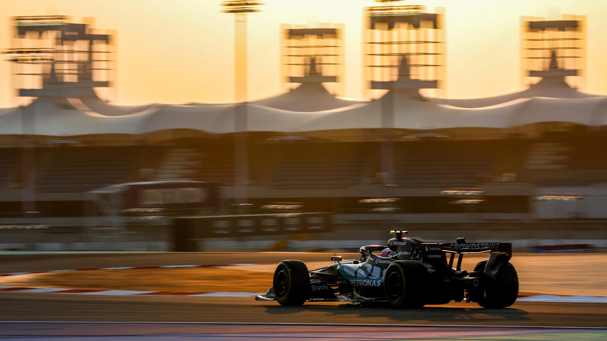 Catch the action from Day 3 of the first Bahrain test