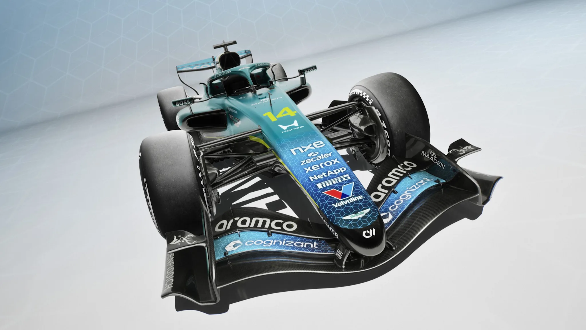 Aston Martin svela livrea speciale per il GP degli USA in onore della partnership con Cognizant