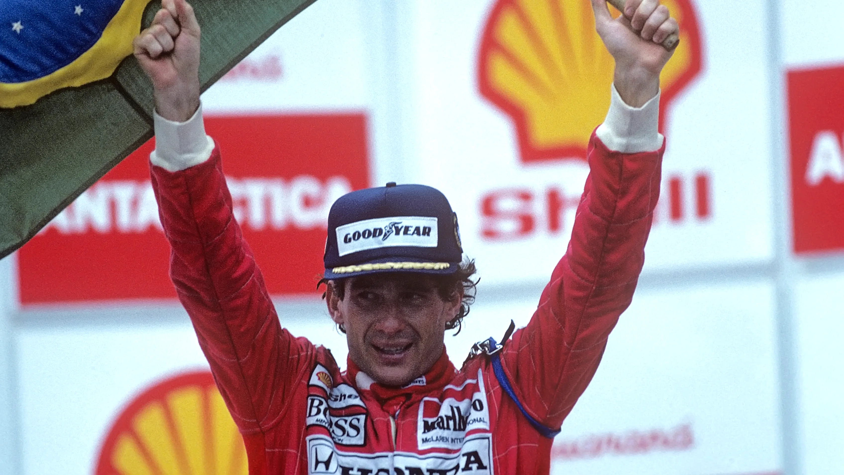 Ayrton Senna, McLaren-Honda MP4/6, Grand Prix of Brazil, Autodromo Jose Carlos Pace, Interlagos,