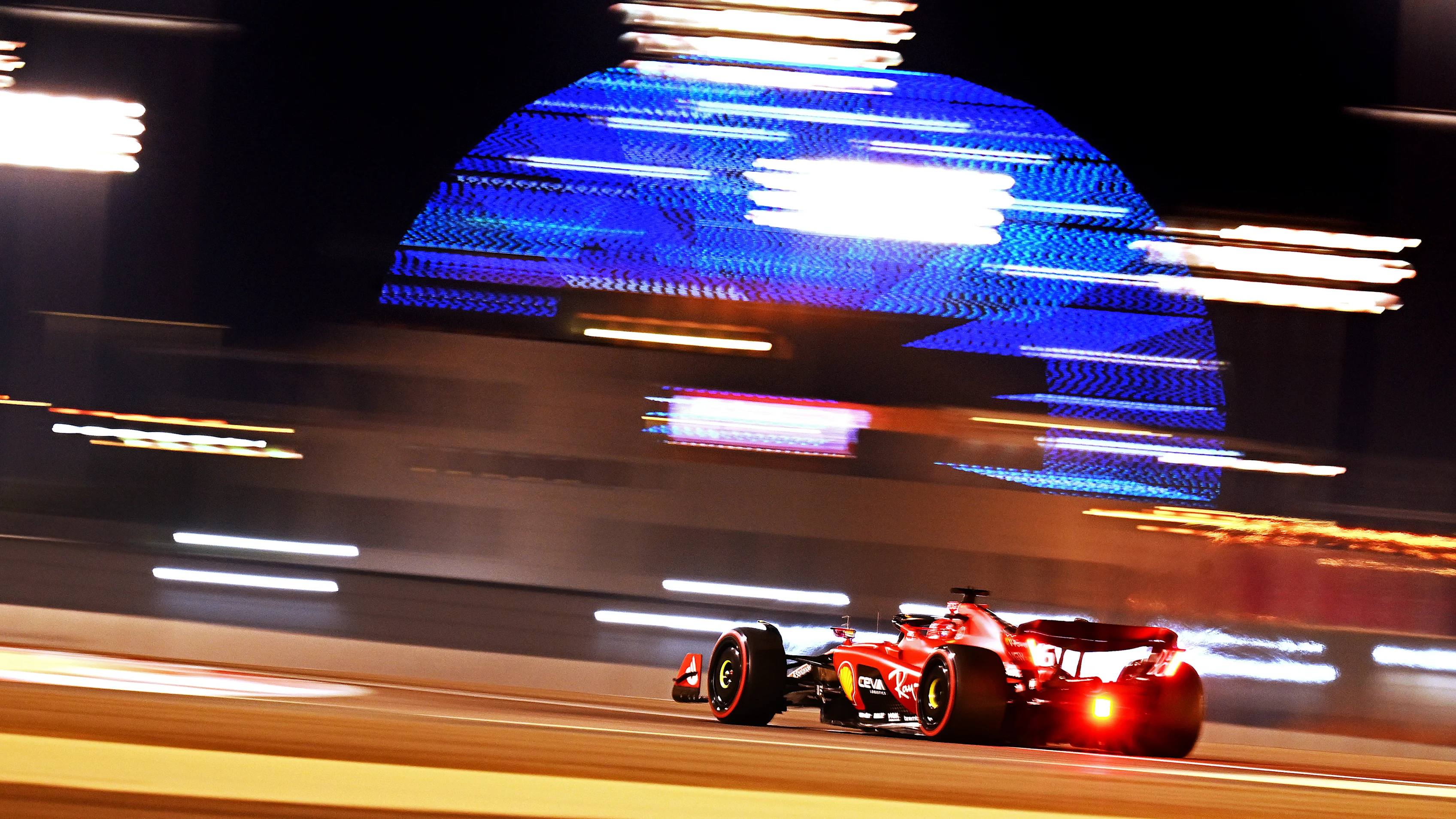 BAHRAIN, BAHRAIN - MARCH 03: Charles Leclerc of Monaco driving the (16) Ferrari SF-23 on track