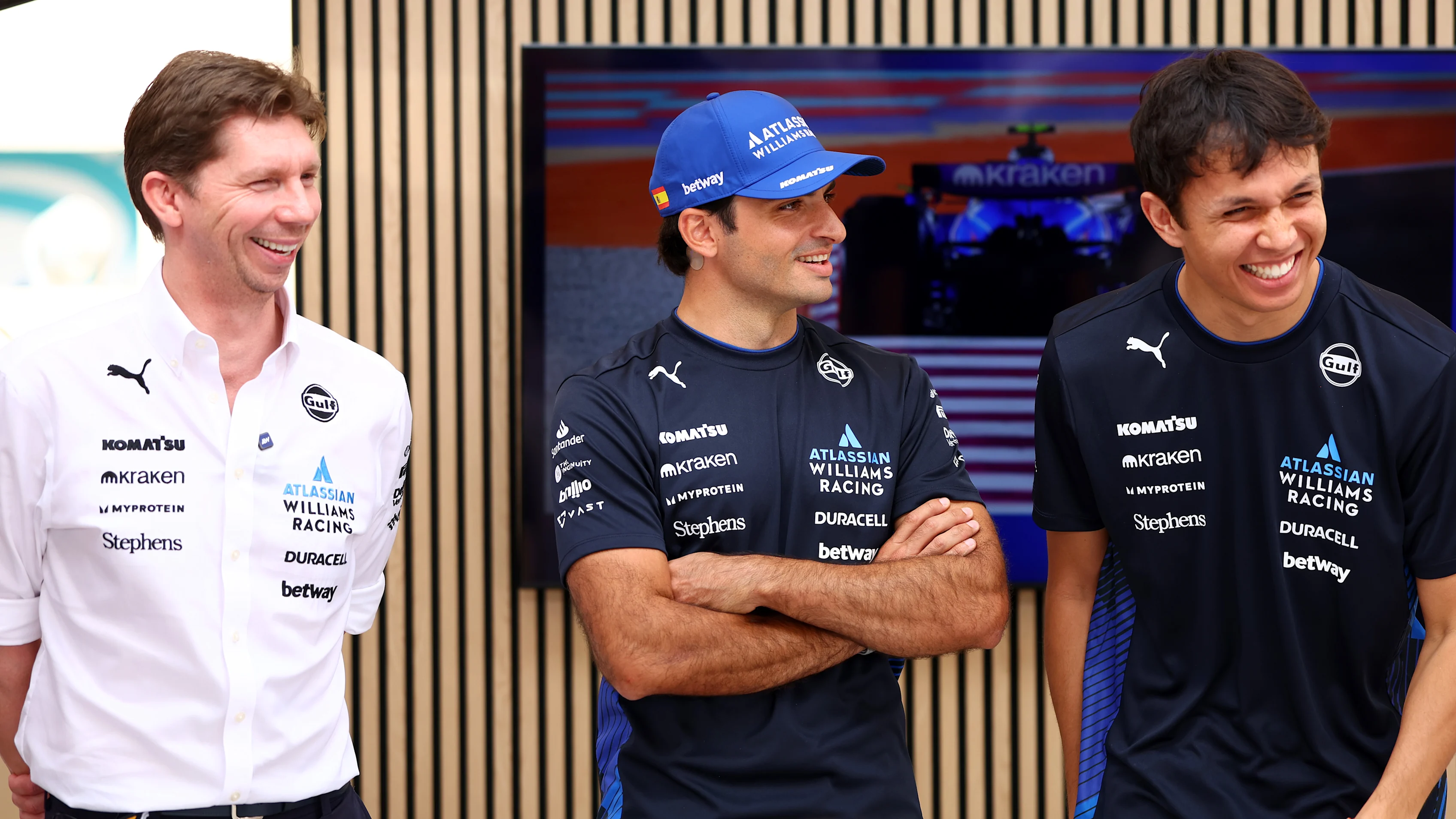 ABU DHABI, UNITED ARAB EMIRATES - DECEMBER 05: James Vowles, Team Principal of Williams Carlos