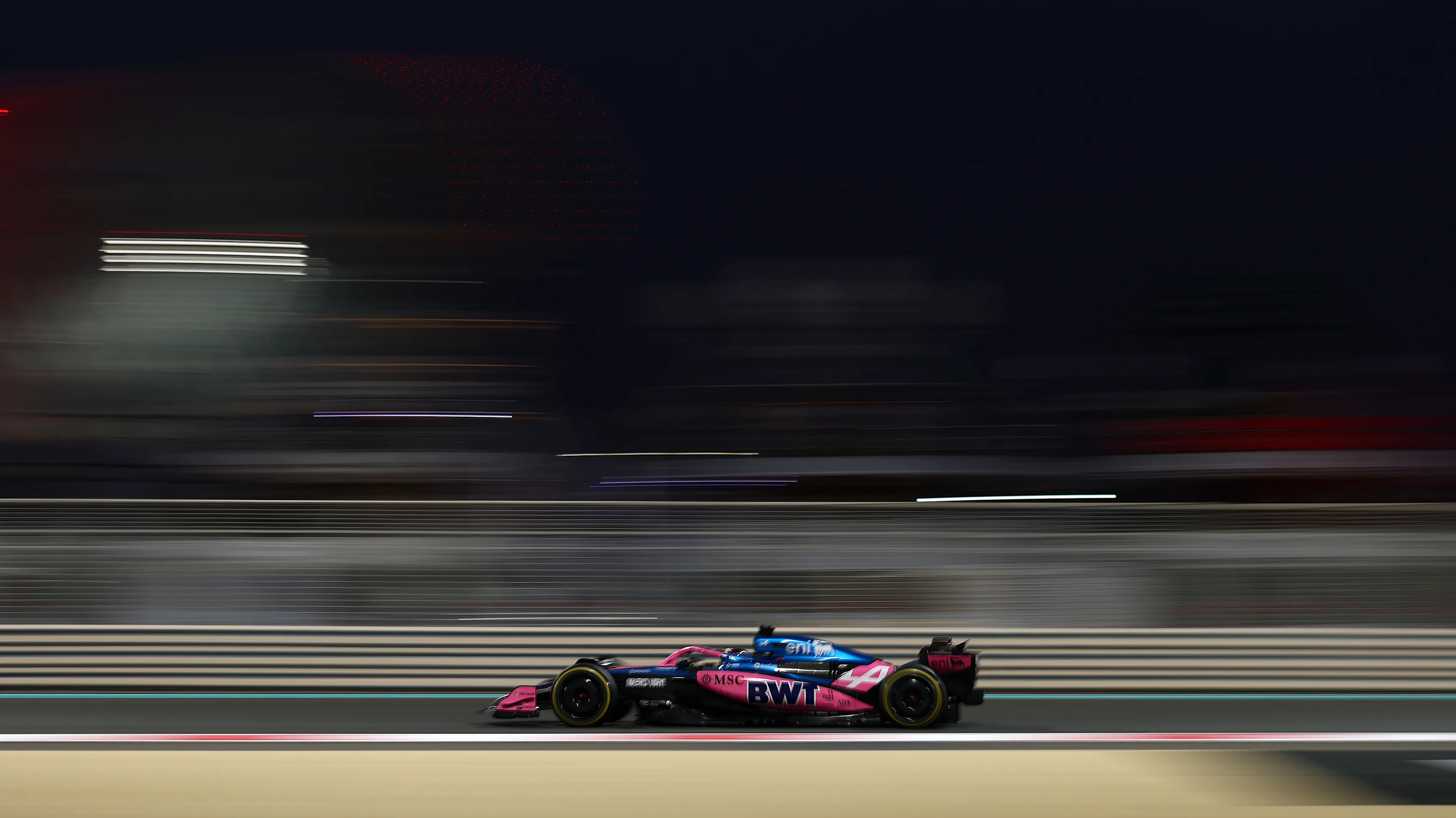 ABU DHABI, UNITED ARAB EMIRATES - DECEMBER 05: Pierre Gasly of France driving the (10) Alpine F1 A525 Renault on track during practice ahead of the F1 Grand Prix of Abu Dhabi at Yas Marina Circuit on December 05, 2025 in Abu Dhabi, United Arab Emirates. (Photo by Bryn Lennon - Formula 1/Formula 1 via Getty Images)